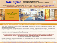 Tablet Screenshot of naturpfad-darmstadt.de